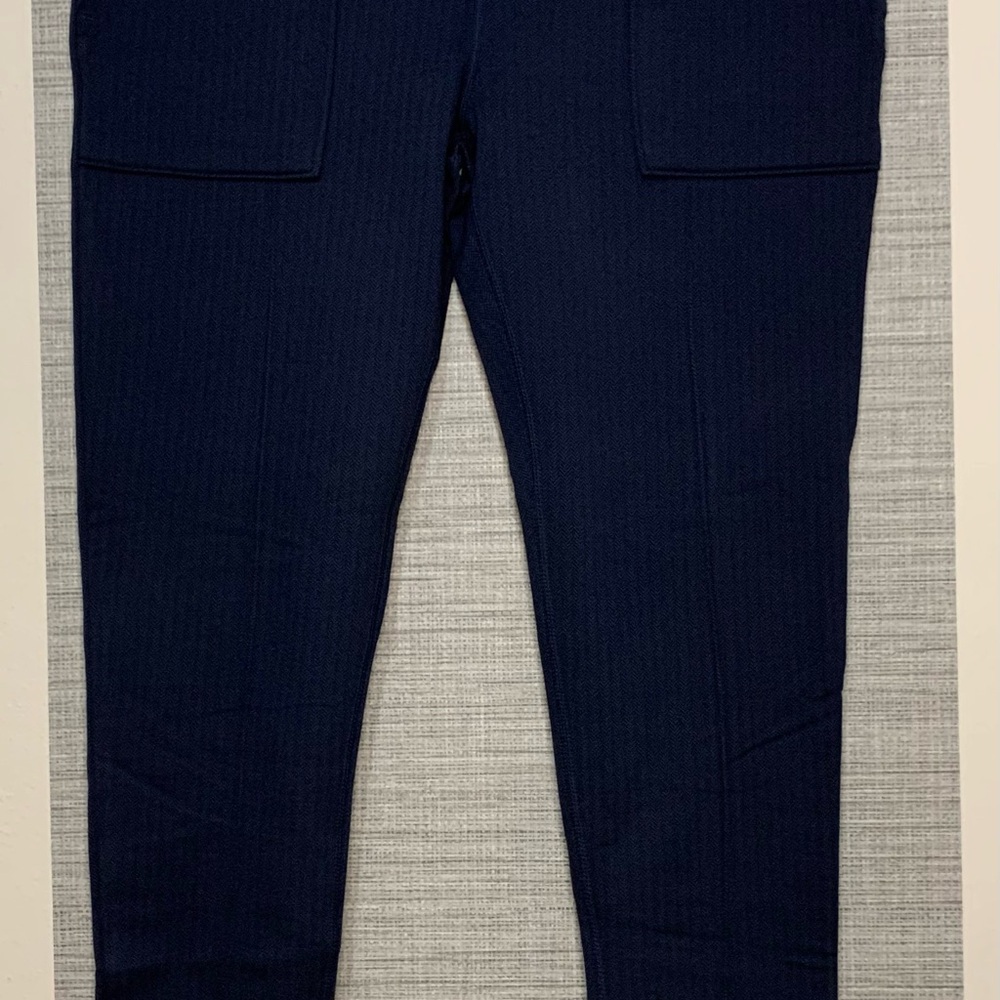 Mondetta Womens Midweight High Rise Jacquard Knit Legging L w/ 27.5” inseam